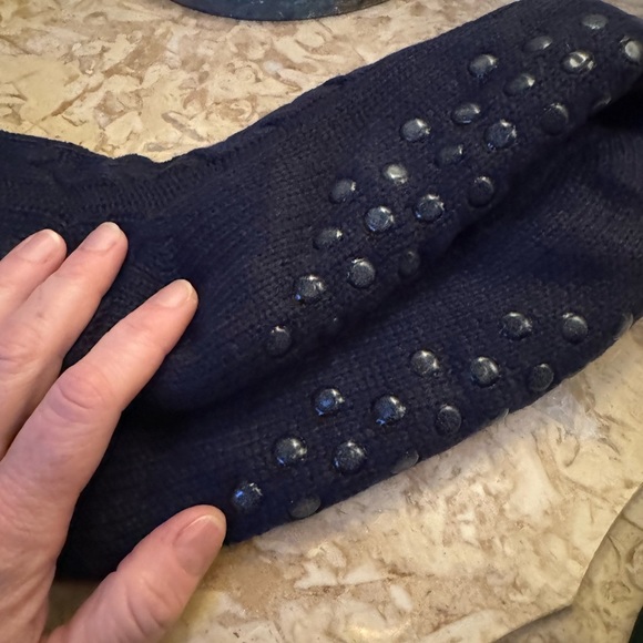 3/$30 Brand New Sherpa Lined Sweater Socks House Slippers - Picture 3 of 5